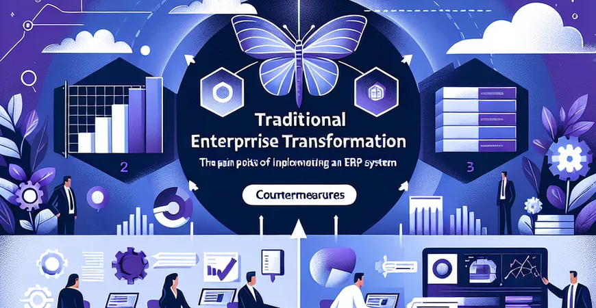 传统企业转型，ERP 系统实施的痛点及对策